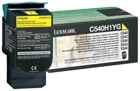 766523 Lexmark C540H1YG Toner Lexmark C540H1YG gul kap.2000 s 